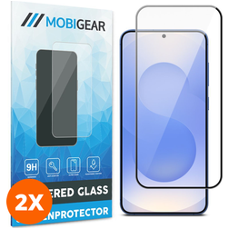 Mobigear Premium Samsung Galaxy S26 Plus Panzerglas Gehärtetes Glas Displayschutz - Hüllenfreundlich (2er Pack)