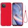 Mobigear Rubber Touch OPPO Reno 4 Z 5G Silikon Hülle Backcover - Rot