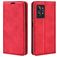 Mobigear Retro Slim Realme GT2 Pro Hülle Klapphülle Geldbörse - Rot
