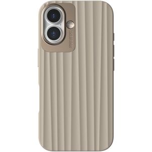 Nudient Bold iPhone 16 MagSafe Hülle Hardcase Backcover - Linen Beige