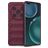 Mobigear Bumpy HONOR Magic 4 Pro Hülle Flexibles TPU Backcover - Weinrot