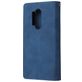 Mobigear Zipper OnePlus 8 Pro Hülle Klapphülle Geldbörse - Blau