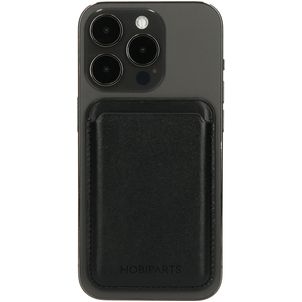 Mobiparts Cardholder Kartenetui - 3 Karten - MagSafe Kompatibel - Schwarz