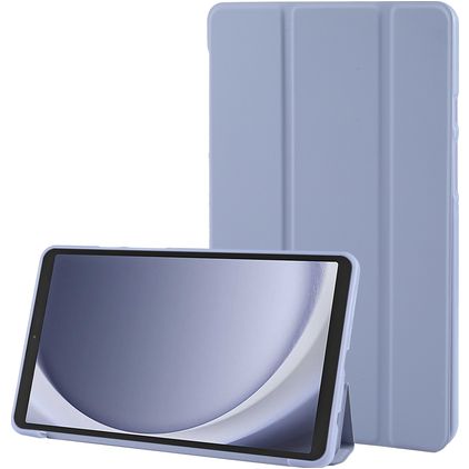 Mobigear Tri-Fold Gel Samsung Galaxy Tab A9 (2023) Hülle TPU,Kunstleder Klapphülle - Lila