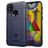 Mobigear Rugged Shield Xiaomi Redmi 9C Hülle Flexibles TPU Backcover Stoßfest - Blau