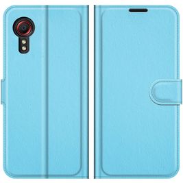 Mobigear Classic Samsung Galaxy Xcover 5 Hülle Klapphülle Geldbörse - Blau