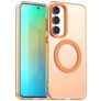 Mobigear Shockproof Samsung Galaxy S25 FE MagSafe Hülle Hardcase Backcover - Orange