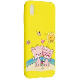 Mobigear Design HONOR 8S Hülle Flexibles TPU Backcover - Bär