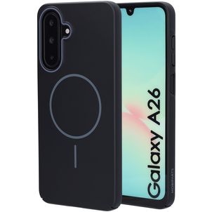 Mobiparts Slim Line Samsung Galaxy A26 MagSafe Hülle Hardcase Backcover - Onyx Black