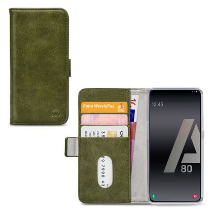 Mobilize Elite Gelly Samsung Galaxy A80 Hülle Klapphülle - Grün
