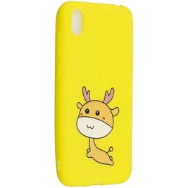 Mobigear Design HONOR 8S Hülle Flexibles TPU Backcover - Kitz