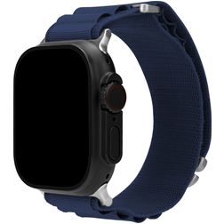 Mobilize Alpine Nylon Apple Watch Armband Dornschließe - 49/46/45/44 mm - Blau