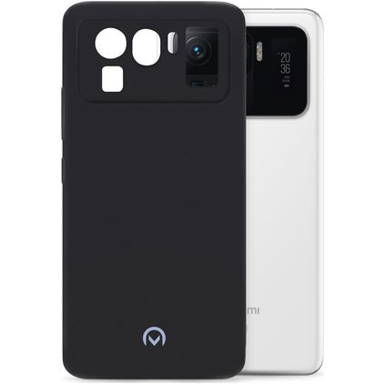Mobilize Rubber Gelly Xiaomi Mi 11 Ultra TPU (flexibel) Backcover - Matt Black