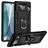 Mobigear Armor Ring Google Pixel 7 Pro Hülle Hardcase Backcover Stoßfest mit Ringhalter - Schwarz