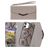 Mobilize Elegant Magnet iPhone 12 Mini Hülle Abnehmbare 2in1 Clutch - Beige Snake