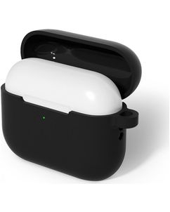 Mobigear Colors Apple AirPods Pro 3 Hülle Flexibles Silikon - Schwarz