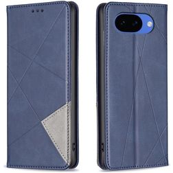 Mobigear Rhombus Slim Google Pixel 10a Hülle Klapphülle - Blau