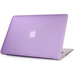 Mobigear Matte MacBook Air 13 Zoll (2010-2019) Hardshell Hülle Laptop Cover MacBook Case - Lila - Modell A1369 / A1466