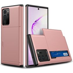 Mobigear Rugged Credit Card Case Rose Gold Samsung Galaxy Note Ultra 20