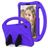 Mobigear AeroArmor Samsung Galaxy Tab A7 Lite Tablet Hülle für Kinder mit Tragegriff + Stifthalter - Lila