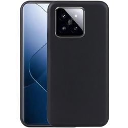 Mobigear Basics Xiaomi 15 Pro Hülle Flexibles TPU Backcover - Schwarz