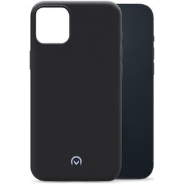 Mobilize Rubber Gelly iPhone 14 Plus Hülle Flexibles TPU Backcover - Matt Black