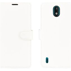 Mobigear Classic Nokia 1.3 Hülle Klapphülle Geldbörse - Weiß
