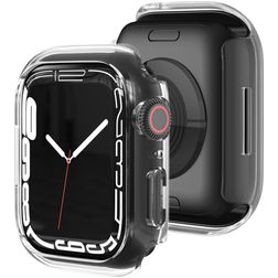 Mobigear Colors (dünn) Apple Watch - 45 mm Hardcase Hülle - Transparent