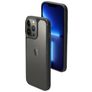 Mobiparts Rugged Clear iPhone 13 Pro Hülle Hardcase Backcover Stoßfest - Transparent / Schwarz
