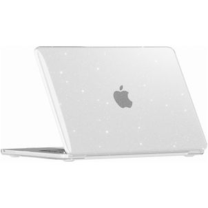Mobigear Sparkle MacBook Neo 13 Zoll (2026) Hardcase Hülle MacBook Case - Transparent - Model A3404