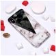 Mobigear Marble iPhone XS Max Hülle Flexibles TPU Backcover - Leaves