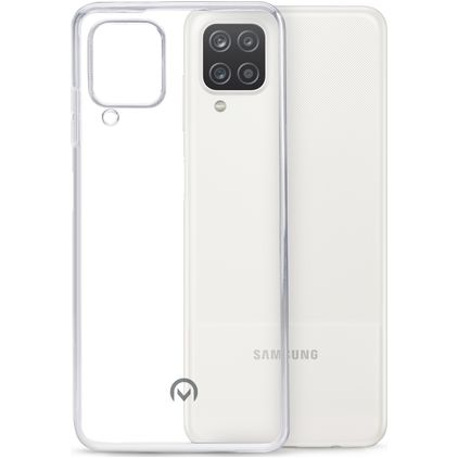 Mobilize Gelly Durchsichtig Samsung Galaxy A12 Hülle Flexibles TPU Backcover - Transparent
