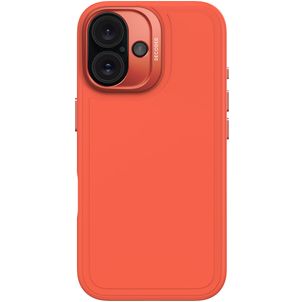 Decoded Stacks iPhone 16 Silikon MagSafe Hülle Backcover - Tangerine