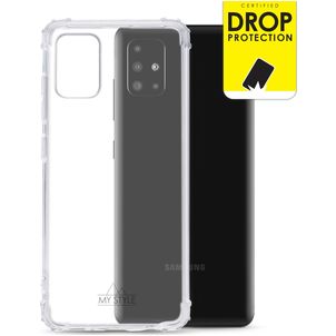 My Style Protective Flex Durchsichtig Samsung Galaxy A51 Hülle Flexibles TPU Backcover Stoßfest - Transparent