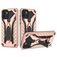 Mobigear Armor Stand Samsung Galaxy A03 Hülle Hardcase Backcover Stoßfest mit Ständer - Roségold