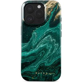 Burga Tough iPhone 16 Pro Hülle Hardcase Backcover Stoßfest - Emerald Pool