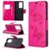 Mobigear Butterfly Huawei P40 Pro Hülle Klapphülle Geldbörse - Magenta