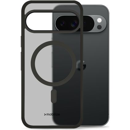 Mobilize Hybrid Google Pixel 11 Pro XL MagSafe Hülle Hardcase Backcover Stoßfest - Schwarz