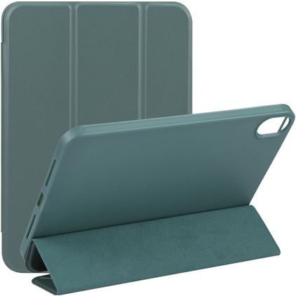 Mobigear Tri-Fold Gel iPad Mini 6 (2021) Hülle TPU,Kunstleder Klapphülle - Grün