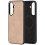 Mobiparts Classic Samsung Galaxy A37 MagSafe Hülle TPU,Kunstleder Backcover - Moonstone Beige