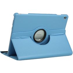 Mobigear DuoStand Huawei MediaPad T5 10.1 Hülle Drehbare Klapphülle - Blau