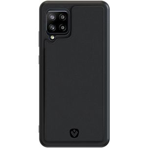 Valenta Snap Samsung Galaxy A42 Hülle Echtes Leder Backcover - Schwarz