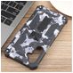 Mobigear Armor Stand Samsung Galaxy A16 Hülle Hardcase Backcover Stoßfest mit Ständer - Grau