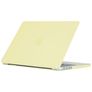 Mobigear Cream Matte MacBook Pro 16 Zoll (2021-2026) Hardcase Hülle MacBook Case - Gelb - Model A2485 / A2780 / A2991 / A3186 / A3428 / A3429