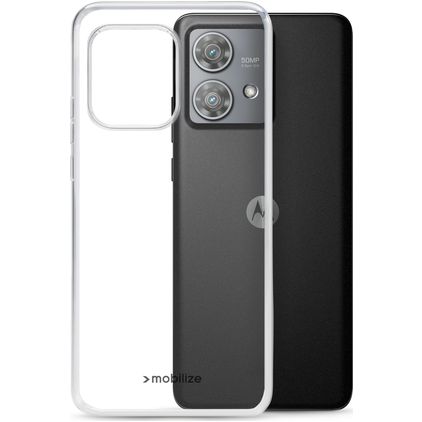Mobilize Gelly Transparent Motorola Edge 40 Neo TPU (flexibel) Backcover - Transparent