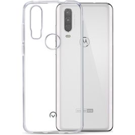 Mobilize Gelly Durchsichtig Motorola One Action Hülle Flexibles TPU Backcover - Transparent