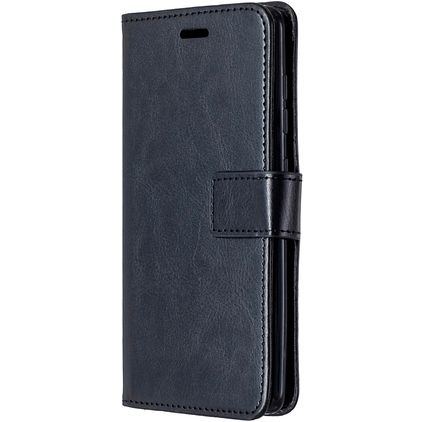 Mobigear Wallet Samsung Galaxy A41 Hülle Klapphülle Geldbörse - Schwarz
