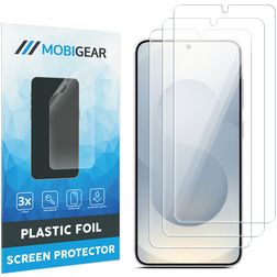 Mobigear Samsung Galaxy S25 Edge Displayschutz Schutzfolie - Hüllenfreundlich (3er Pack)