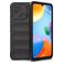Mobigear Bumpy Xiaomi Redmi 10C Hülle Flexibles TPU Backcover - Schwarz