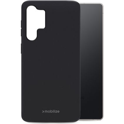 Mobilize Rubber Gelly Samsung Galaxy S26 Ultra TPU (flexibel) Backcover - Schwarz